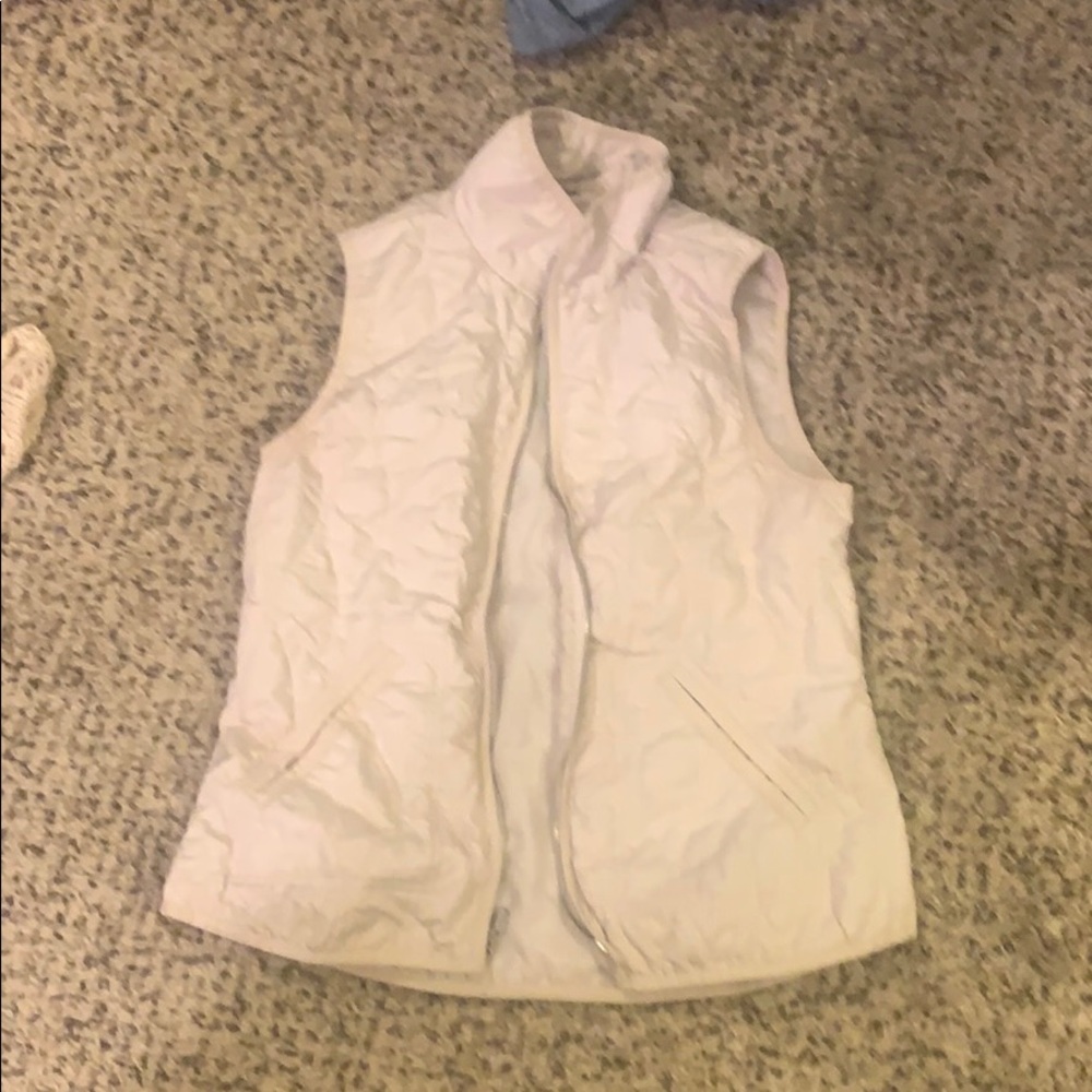 Women’s white vest
